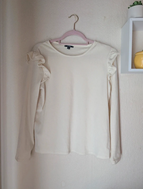 🤍 Pull manches longues tout doux - M - photo numéro 2