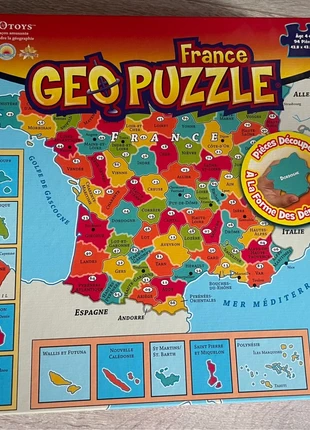 Puzzle de France, merk: Puzzle, staat: Nieuw met prijskaartje, maat: Universeel, € 2,50, € 3,33 inclusief Kopersbescherming