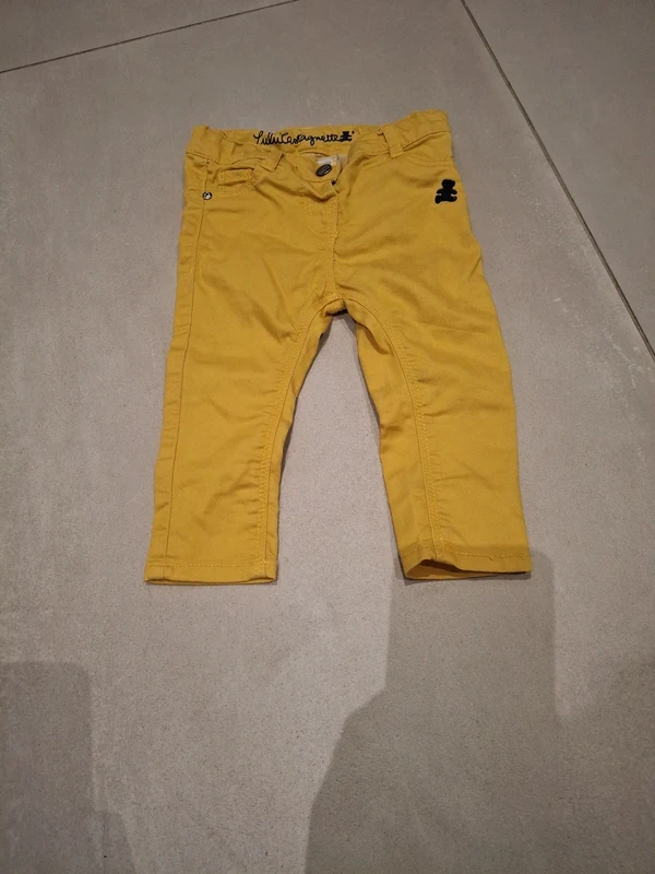 Lot de 6 pantalons fille 12 mois - photo numéro 9
