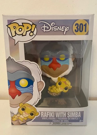 Rafiki with Simba Funko Pop, marca: Funko, estado: Novo com etiquetas, tamanho: Tamanho único, €15.00, €16.45 inclui Proteção do Comprador