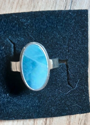 925 zilveren ring met opaal, staat: Nieuw zonder prijskaartje, maat: 58.1 mm / 18.5 mm Ø, € 120,00, € 126,70 inclusief Kopersbescherming