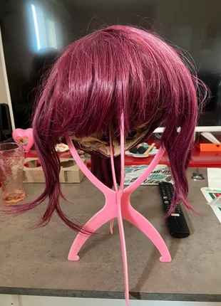 Perruque cosplay Kyoko Sakura Puella Magi Madoka Magica, marca: NO LABEL, estado: Nuevo con etiquetas, 20,00 €, 21,70 € Protección al comprador incluida