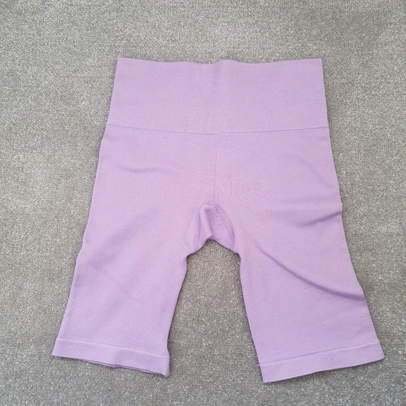 Primark seamless lilac cycling shorts high waisted