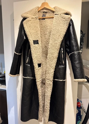 Primark leather jacket inside is fur, brand: Primark, condition: Very good, size: S / 8, £6.00, £7.00 includes Buyer Protection