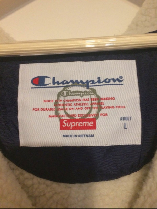 Supreme x store champion sherpa