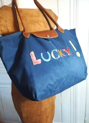 Longchamp Sac Lucky, merk: Longchamp, staat: Goed, € 39,00, € 41,65 inclusief Kopersbescherming