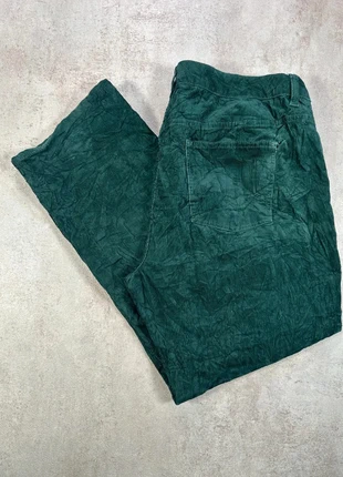 Pantalon En Velours Côtelé / Corduroy talbots vert fonce velourscotele coupe ample taille 18WP, marque: Vintage Dressing, état: Très bon état, taille: 5XL / 50 / 22, 10,00 €, 11,20 € Protection acheteurs (Pro) incluse