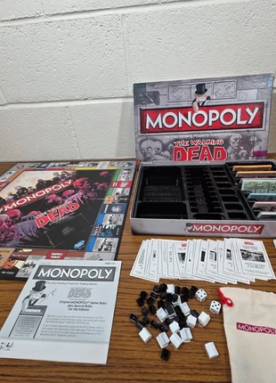 Hasbro Monopoly The Walking Dead Edition Board Game Used, brand: Hasbro, condition: Very good, £9.99, £11.19 includes Buyer Protection