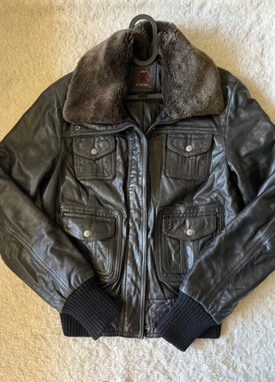 Blouson en cuir Redskins, merk: Redskins, staat: Heel goed, maat: L / 40 / 12, € 80,00, € 84,70 inclusief Kopersbescherming