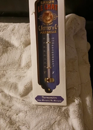 Thermomètre. Savon Le Chat, brand: Le Chat, condition: Very good, €10.00, €11.20 includes Buyer Protection