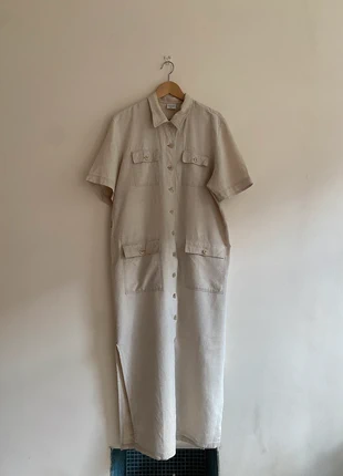 Vintage Linen Dress, brand: Vintage Dressing, condition: Very good, size: L / 12, £25.00, £26.95 includes Buyer Protection