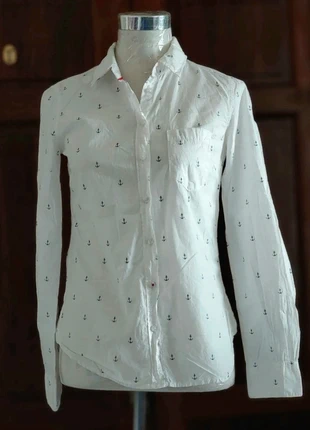 Camisa H&M Logg XS, marque: H&M L.O.G.G., état: Neuf sans étiquette, taille: XS / 34 / 6, 8,95 €, 10,10 € Protection acheteurs incluse