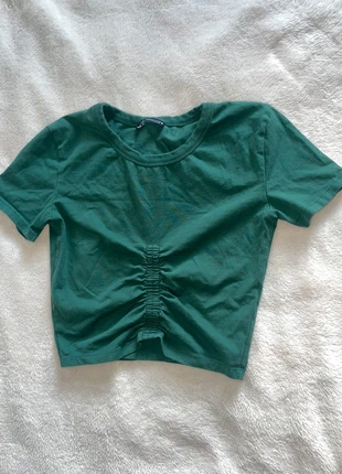 Green Zara Crop Top, brand: Zara, condition: New without tags, size: S / 36 / 8, €5.00, €5.95 includes Buyer Protection