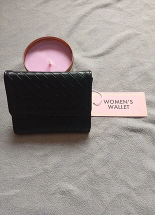 🖤 Portefeuille femme noir à motif carreaux – Neuf, marque: Women's wallet, état: Neuf avec étiquette, 15,00 €, 16,45 € Protection acheteurs incluse