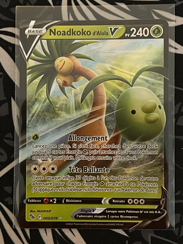 Pokémon GO Noadkoko d'alola 05/78 - Vinted