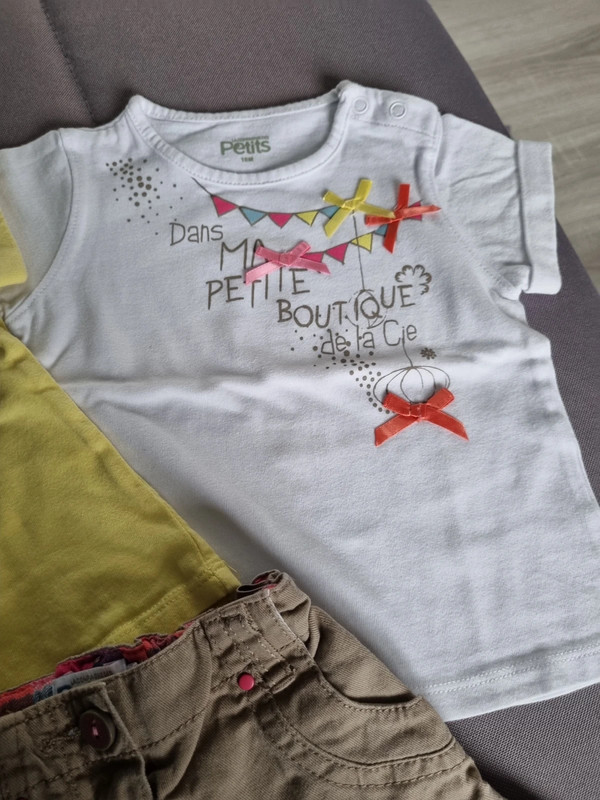 Jupe 2 t-shirt 18 mois la compagnie des petits - photo numéro 3