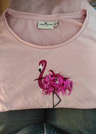 T-shirt rose pâle Tom Tailor Taille L/164 neuf, marca: Tom Tailor, estado: Nuevo sin etiquetas, tamaño: L / 40 / 12, 3,30 €, 4,17 € Protección al comprador incluida