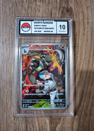Team Rocket's Houndoom 100/098 Sv10 : La gloire de l'équipe Rocket Holo Akatsu Grading 10, marque: Pokémon, état: Neuf avec étiquette, 35,00 €, 37,45 € Protection acheteurs incluse