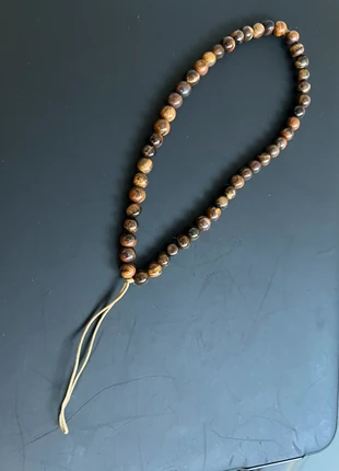 bijoux de téléphone en perles Œil de tigre Élégance naturelle, état: Très bon état, 3,50 €, 4,38 € Protection acheteurs incluse