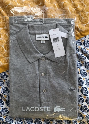 Polo homme gris Lacoste FR4, brand: Lacoste, condizioni: Nuovo con cartellino, taglia: M, €70.00, €74.20 include la Protezione acquisti