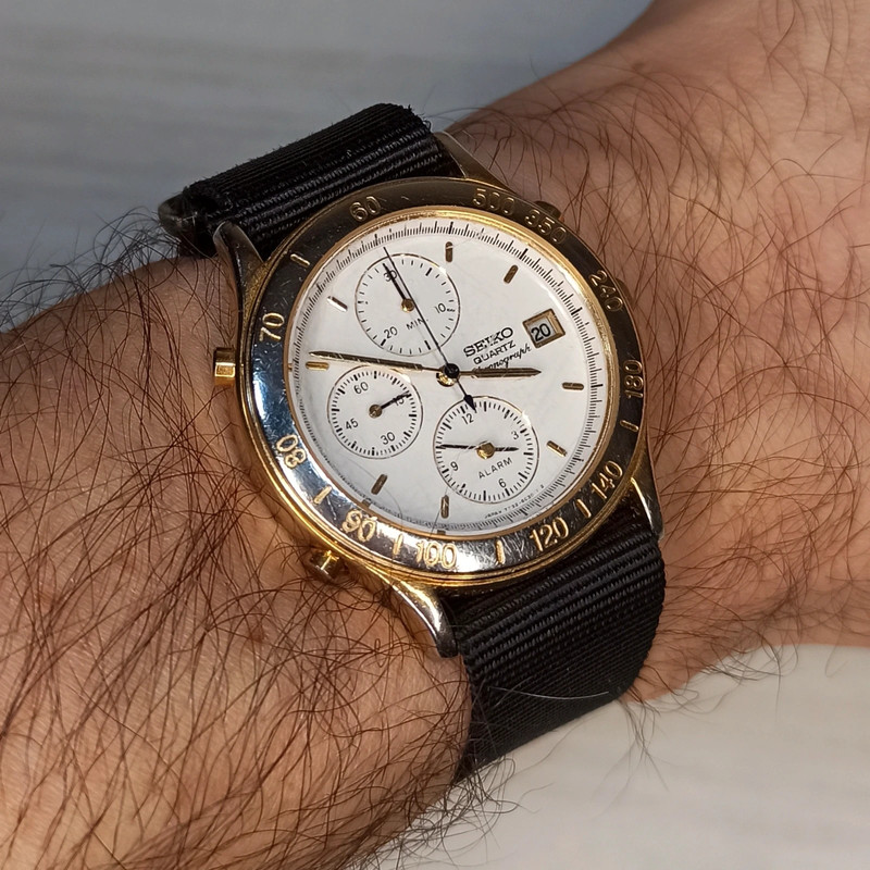 Seiko Chronograph Alarm