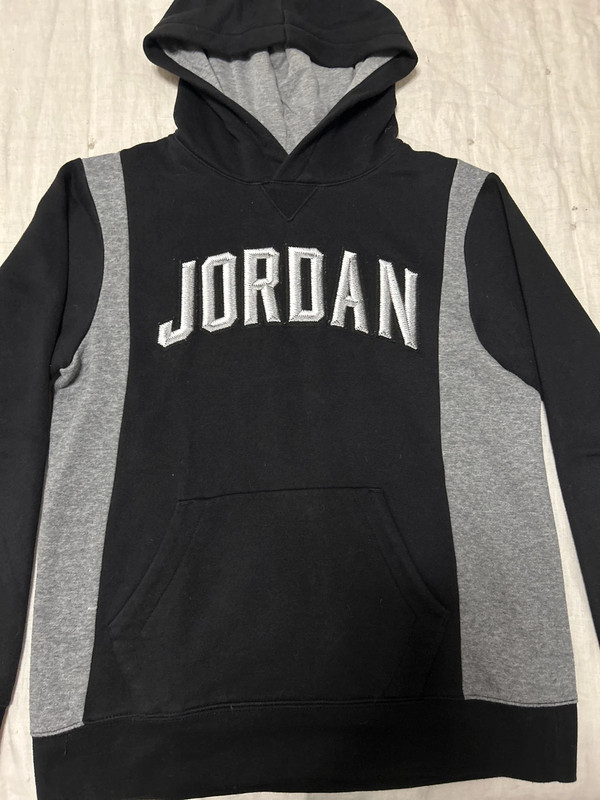 Felpa jordan nera senza cappuccio online