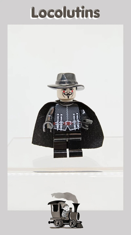 🚂 Figurine V pour Vendetta 2