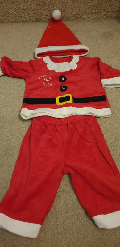 Asda baby hot sale santa outfit