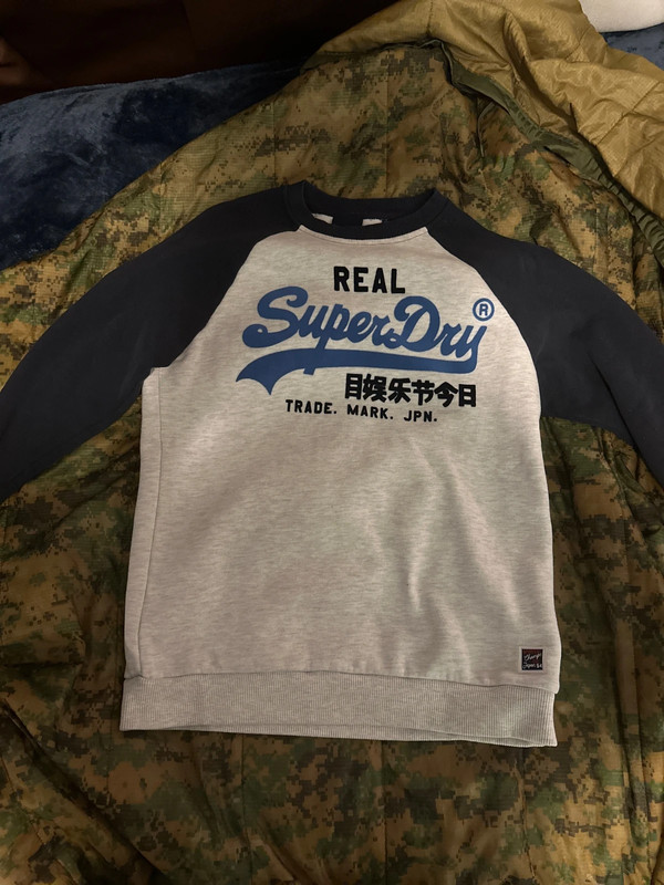 Super Dry crew neck sweater 1