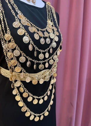 Collier Chaoui Doré à pièces, marque: Du rêve Au Mariage, état: Neuf sans étiquette, 30,00 €, 32,20 € Protection acheteurs incluse