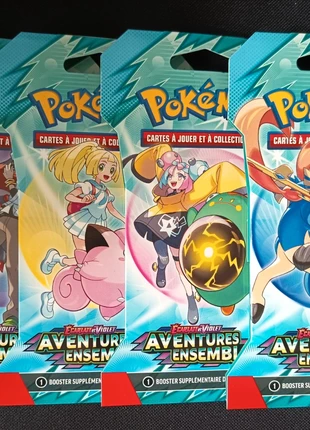 Booster Pokémon EV09 - Aventures ensemble, marque: Pokémon, état: Neuf avec étiquette, 5,99 €, 6,99 € Protection acheteurs incluse