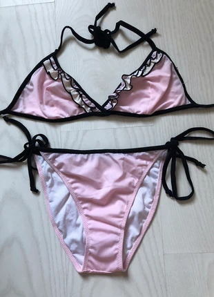 Bikini neuf avec froufrou , marque: Lingerie Land, état: Neuf sans étiquette, taille: L / 40 / 12, 3,00 €, 3,85 € Protection acheteurs incluse