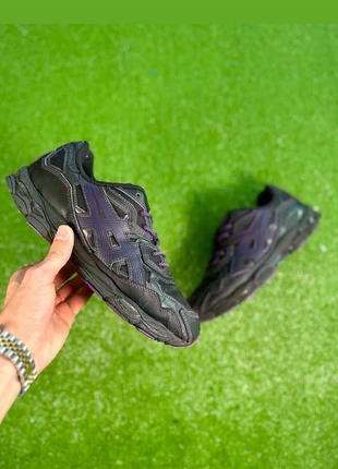 Asics Gel-NYC Needles Black Purple (UK8/EU42.5), marca: Asics, estado: Muito bom, tamanho: 42,5, €44.90, €47.85 inclui Proteção do Comprador