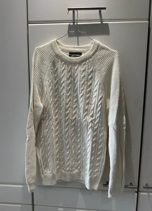 Pull blanc, marque: Primark, état: Très bon état, taille: M, 3,00 €, 3,85 € Protection acheteurs incluse