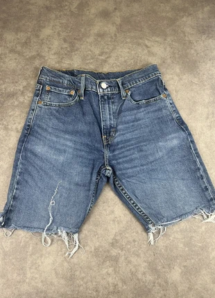 Short en Jeans Levis Bleu Taille 26 US 36 FR Femme, merk: Levi's, staat: Heel goed, maat: S / 36 / 8, € 12,00, € 13,30 inclusief Kopersbescherming Pro