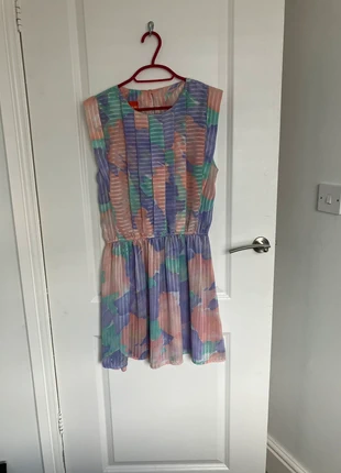 Pink vintage mini dress, brand: Vintage, condition: Very good, size: M / 10, £10.00, £11.20 includes Buyer Protection