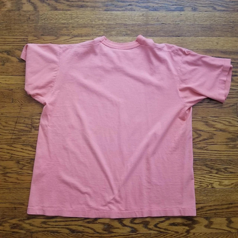 Vintage Fruit of the Loom Made in USA 1993 Kentucky Derby Pink Tee 2