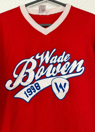 Vintage baseball style Wade Bowen 1998 Trouble tour country t-shirt, brand: Augusta Sportswear, condition: Good, size: M, £42.00, £44.80 includes Buyer Protection