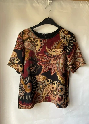Vintage Paisley Top - Sas La Fée - Maat 40, marque: La Fee Maraboutee, état: Très bon état, taille: L / 40 / 12, 12,95 €, 14,30 € Protection acheteurs incluse