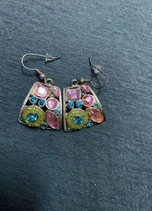 Collier + une paire de boucles d’oreilles, condition: Good, €6.00, €7.00 includes Buyer Protection