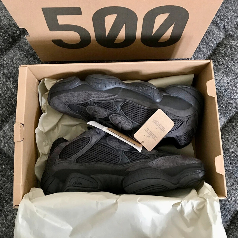 Black utility yeezy 500 cheap