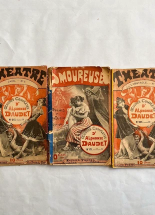 Lot livres théâtre comédie d’Alphonse Daudet, staat: Veelgebruikt, € 15,00, € 16,45 inclusief Kopersbescherming