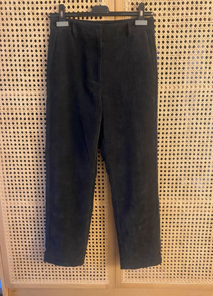 Pantalon droit velours côtelé gris foncé Sessun, marque: Sessun, état: Très bon état, taille: S / 36 / 8, 30,00 €, 32,20 € Protection acheteurs incluse