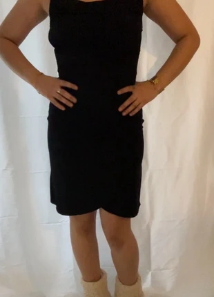 Robe de soirée asymétrique noir vintage taille M (elasthan/polyester), marke: Vintage Dressing, zustand: Sehr gut, größe: M / 38 / 10, 8,00 €, 9,10 € beinhaltet Vinted-Käuferschutz Pro