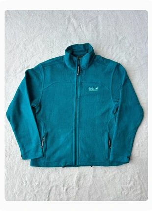 Polaire zippée Jack Wolfskin L femme – couleur turquoise, marque: Jack Wolfskin, état: Très bon état, taille: L / 40 / 12, 22,00 €, 23,80 € Protection acheteurs incluse