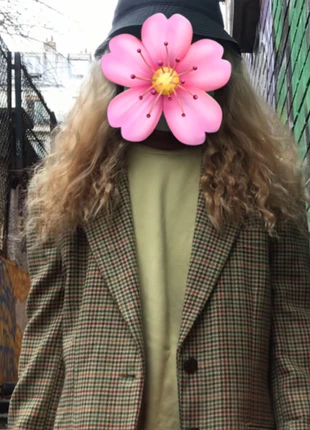 Vintage oversized tweed blazer, brand: Vintage, condition: Very good, size: M / 38 / 10, €55.00, €58.45 includes Buyer Protection