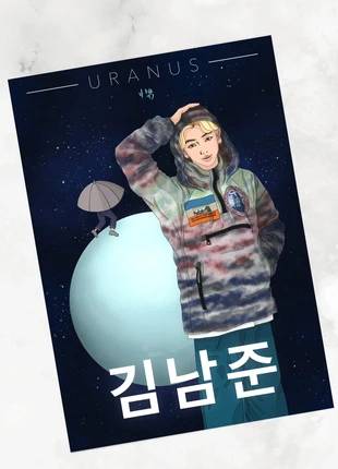 Stampa RM dei BTS ispirata a Mono, disegno Kpop!, marque: BTS, état: Très bon état, 5,00 €, 5,95 € Protection acheteurs incluse