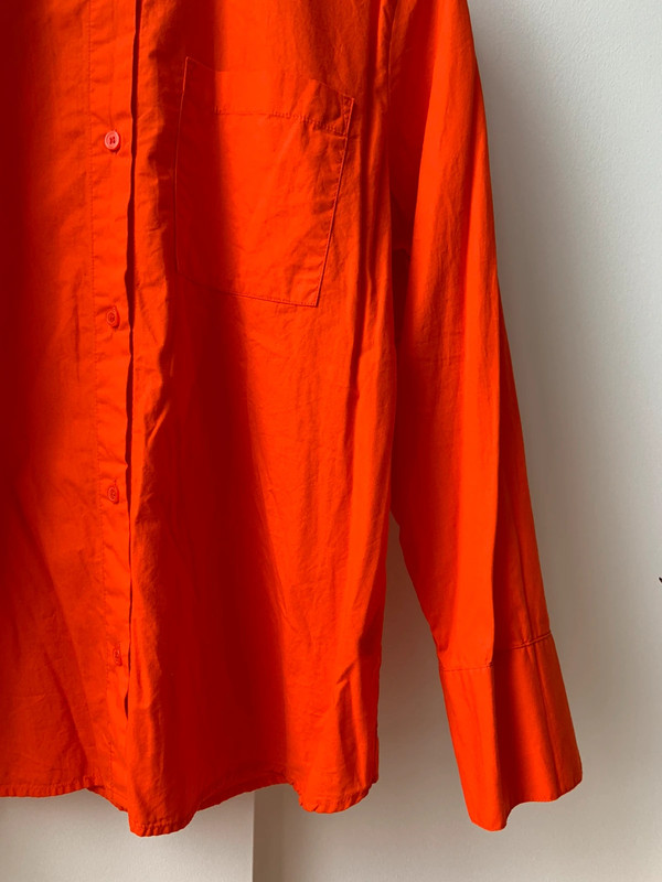 Orange long sleeve shirt 4