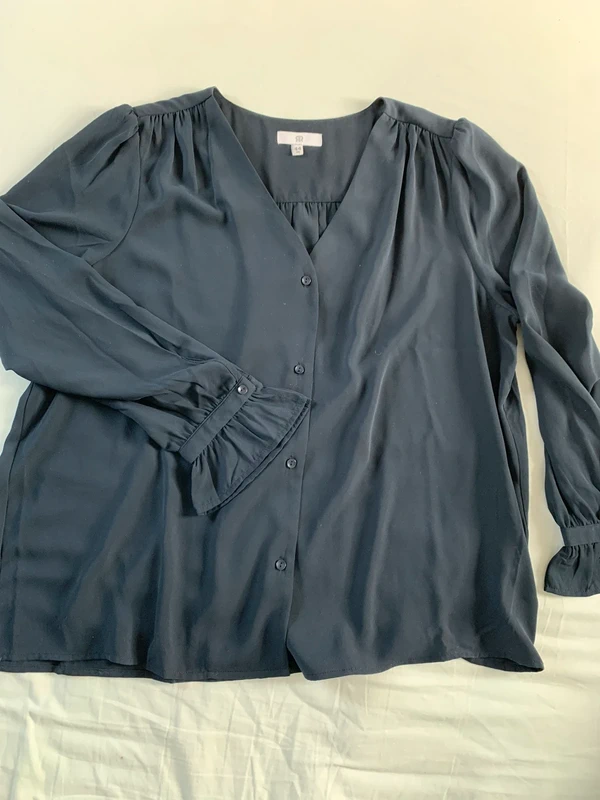 Blouse bleu marine