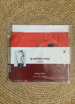 Teeshirt rouge, marca: G-Star, estado: Nuevo con etiquetas, tamaño: S / 36 / 8, 9,00 €, 10,15 € Protección al comprador incluida